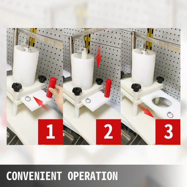 Prensa de Hambúrguer em Aço Inoxidável - 130mm Uso Comercial