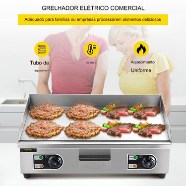 Placa de Grelhador Elétrica 3200W