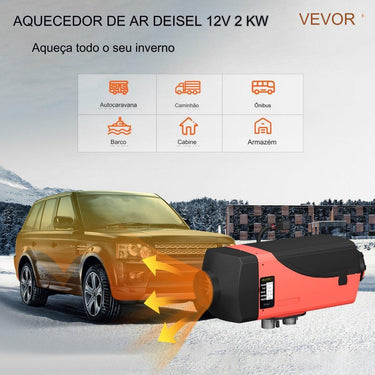 Aquecedor a Diesel 2KW 12V
