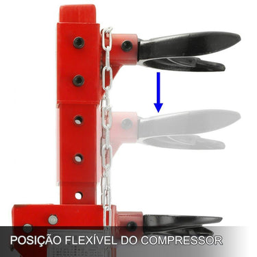 Compressor de Mola Hidráulica de 3 Toneladas