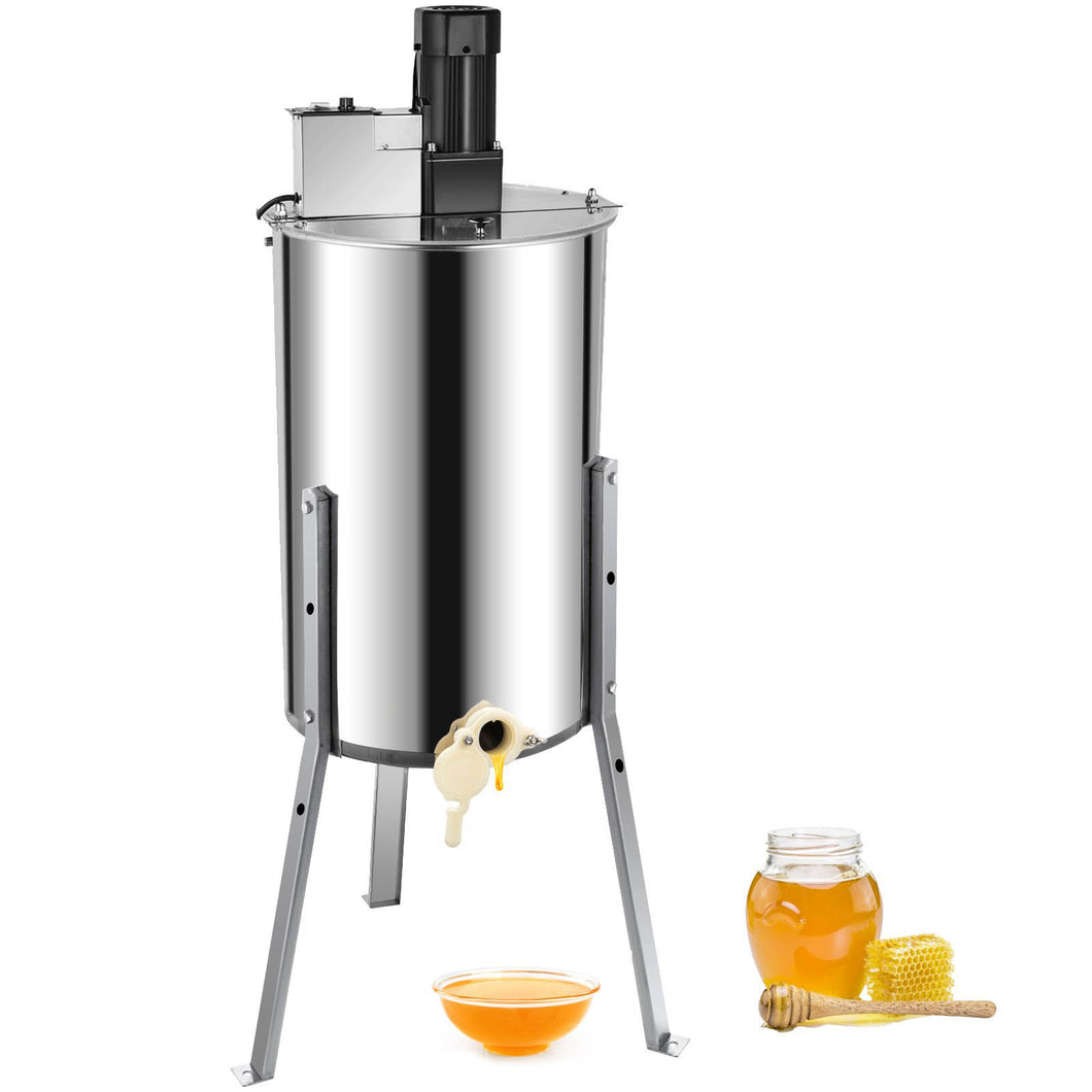 Maquina extrator de mel extrair extraçao centrifuga apicola 3 frames eletrico