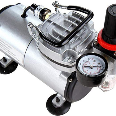 Compressor de ar c/ 3 aerógrafos NOVO