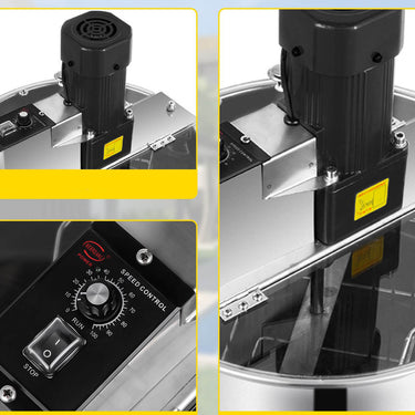 Maquina extrator de mel extrair extraçao centrifuga apicola 3 frames eletrico