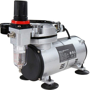 Compressor de ar c/ 3 aerógrafos NOVO