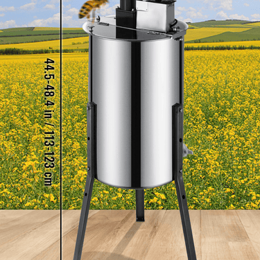 Maquina extrator de mel extrair extraçao centrifuga apicola 3 frames eletrico