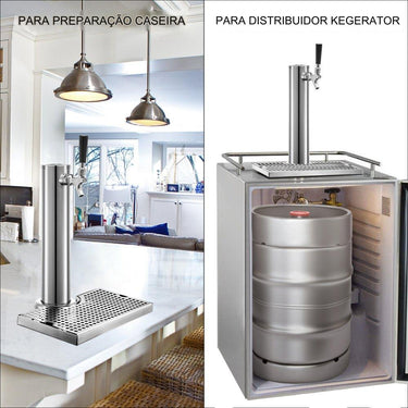 Distribuidor de Cerveja em Aço Inoxidável