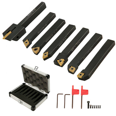 Conjunto de Ferramentas de Carboneto Indexáveis (1/4")