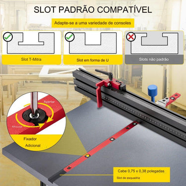 Calibrador de Esquadrias - 450mm