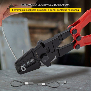 Crimpadora Manual - 600mm - 1.5mm a 5.0mm