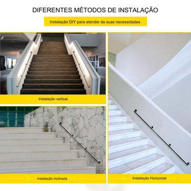 Corrimões Retro e Suportes Vintage