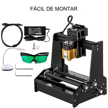 Máquina de Fresagem CNC com Laser 15W e Controlo Grbl