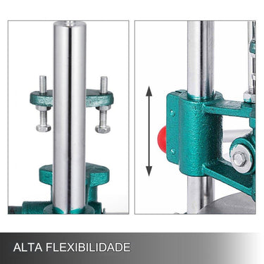 Máquina de Rolamento de Massa de 7-8 Polegadas - Para Massa de Pizza Chapati e Mais