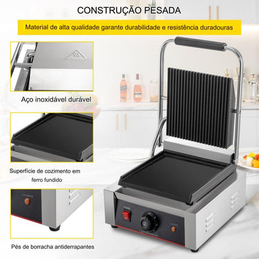 Placa de Grelha Elétrica  - 1.8kW 220V