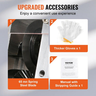 Máquina de Descarnar Fios Elétricos (1.5-25mm Manual ou Acionada por Broca)