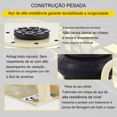 Macaco Pneumático de 2 Toneladas