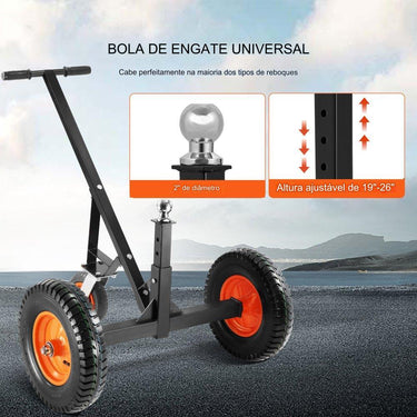 Rangierhilfe para Reboque de Caravana (454kg)