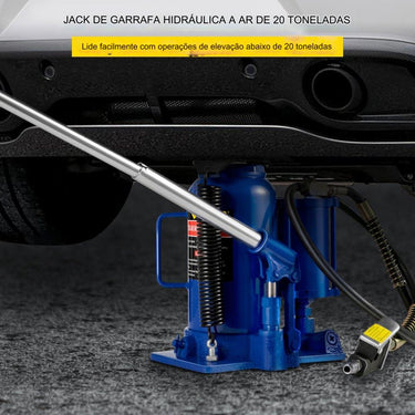 Macaco Pneumático de 20 Toneladas para Caminhões
