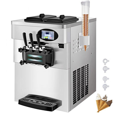 Máquina de Gelado de Soft Serve (220V)