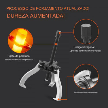Conjunto de Ferramentas de Extração de Rolamentos (2 Peças)