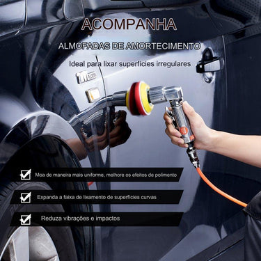 Conjunto 58 Peças Esmerilhadora de Ar