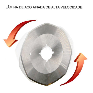 Tesoura Elétrica de 100mm  - Corte de Tecido