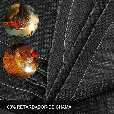 Cobertura de Soldadura 10x10 em Tecido Resistente ao Calor