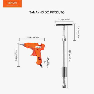 Kit de Reparação de Amassados - 52 Peças