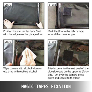 Tapete de Proteção para Garagem em Vinil/Poliéster