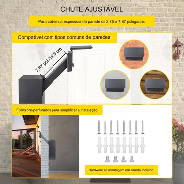 Caixa de Correio de Embutir com Código