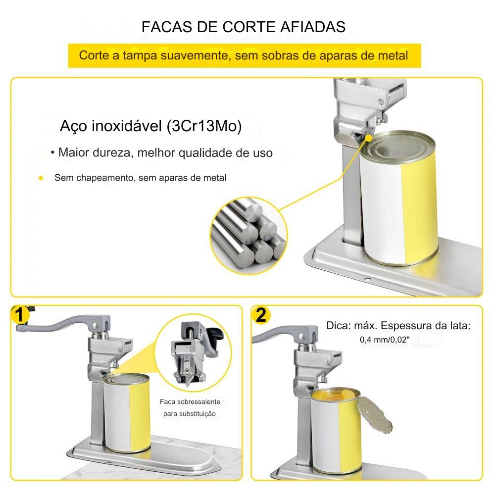 Abridor de Latas  Inox 48cm