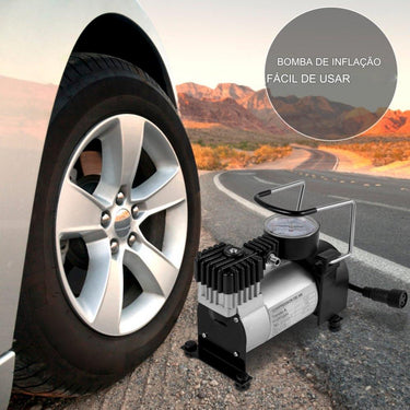 Macaco Hidráulico Elétrico de 3t com Chave de Impacto e Bomba de Ar