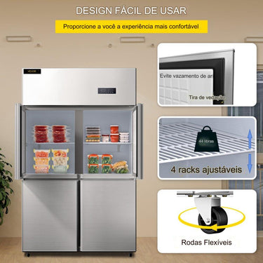 Geladeira Comercial  - 780L 4 Portas