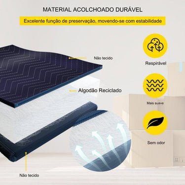 Cobertores de Mudança 12x 203x183cm