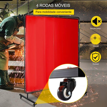 Cortina de Soldagem (Vinil 180x180cm)