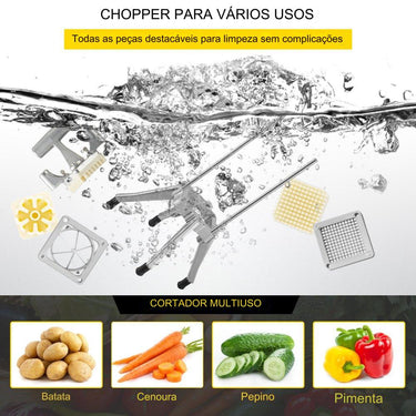 Cortador de Batata Frita 1-2.7cm