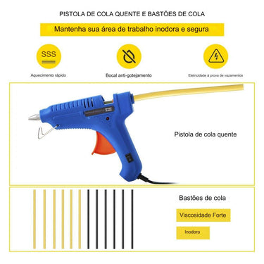 Kit de Reparação de Amassados - 60 Peças