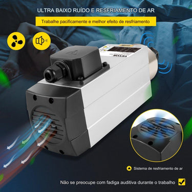 Motor de Fuso 3KW CNC (Arrefecimento a Ar)