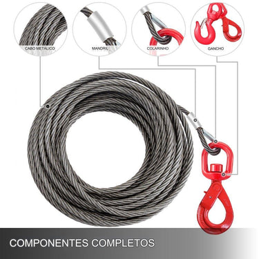 Cabo de Aço Forstseil 2T 4-strang