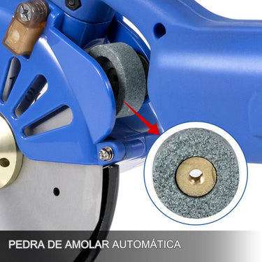 Tesoura Elétrica  de 100mm - Lâminas Rotativas