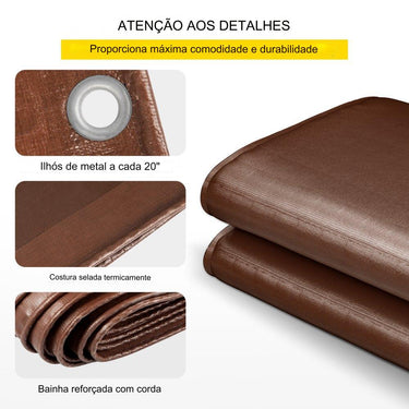 Lona de Proteção 3.7x7.65m