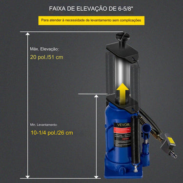 Guindaste Hidráulico  - 20 Toneladas Pneumático