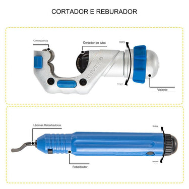 Ferramenta de Expansão Hidráulica de Tubos WK-400