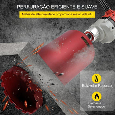 Núcleo de Broca de Diamante  - 203 mm a 400 mm