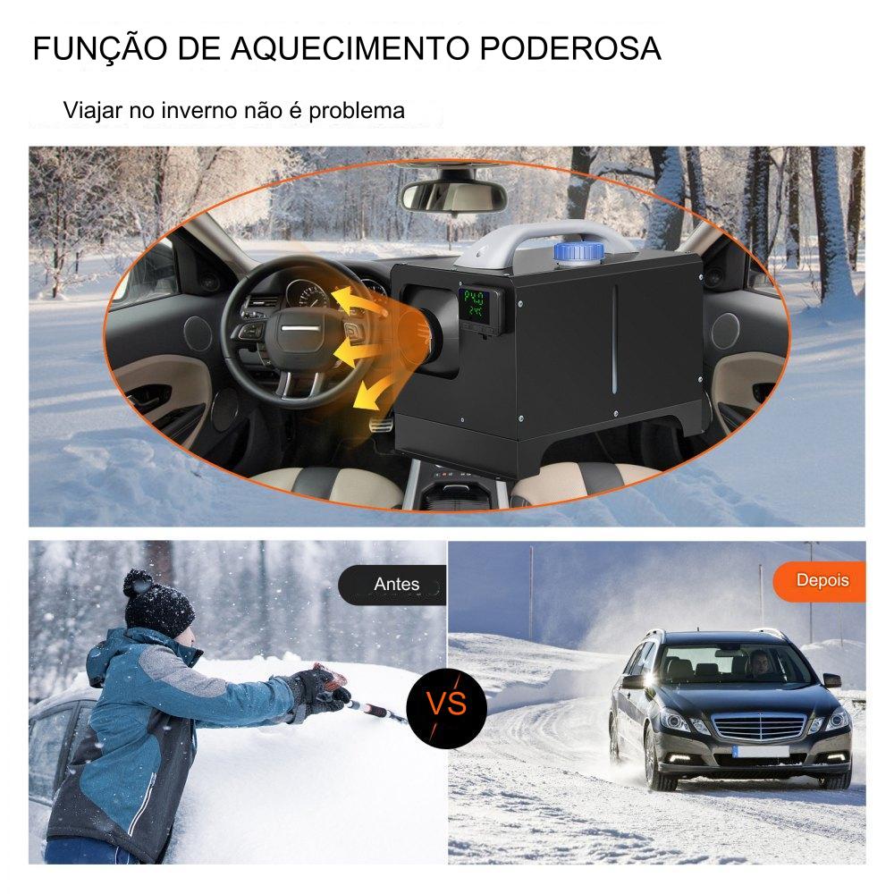 Aquecedor de Ar a Diesel  - 12V - 8KW