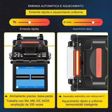 Máquina de Fusão de Fibra Ótica (A-80S)