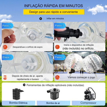 Bola Zorb Inflável 1.2m