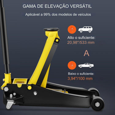 Macaco Hidráulico 4T  - Dupla Bomba