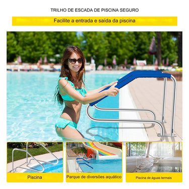 Corrimão de Piscina - 1255x864cm