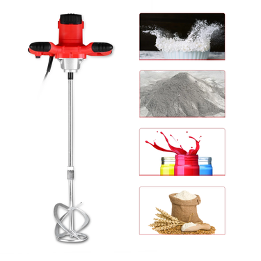 Betoneira elétrica mixer mechedor batedor cimento betao