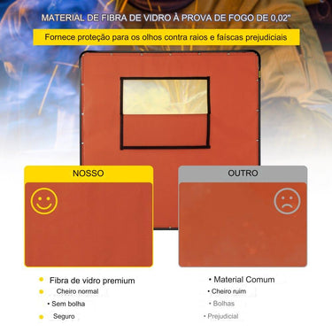 Cortina de Soldadura (1.83x1.83m)